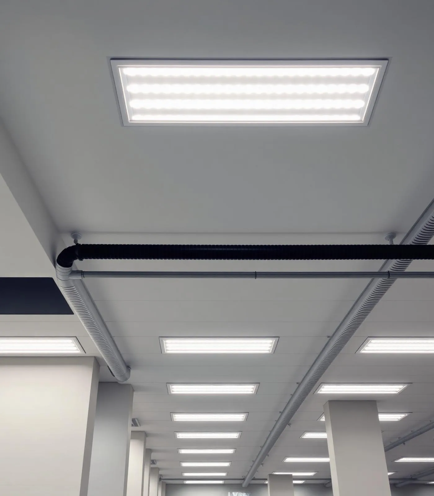 LED-verlichting in een bedrijfspand in de regio Nijkerk